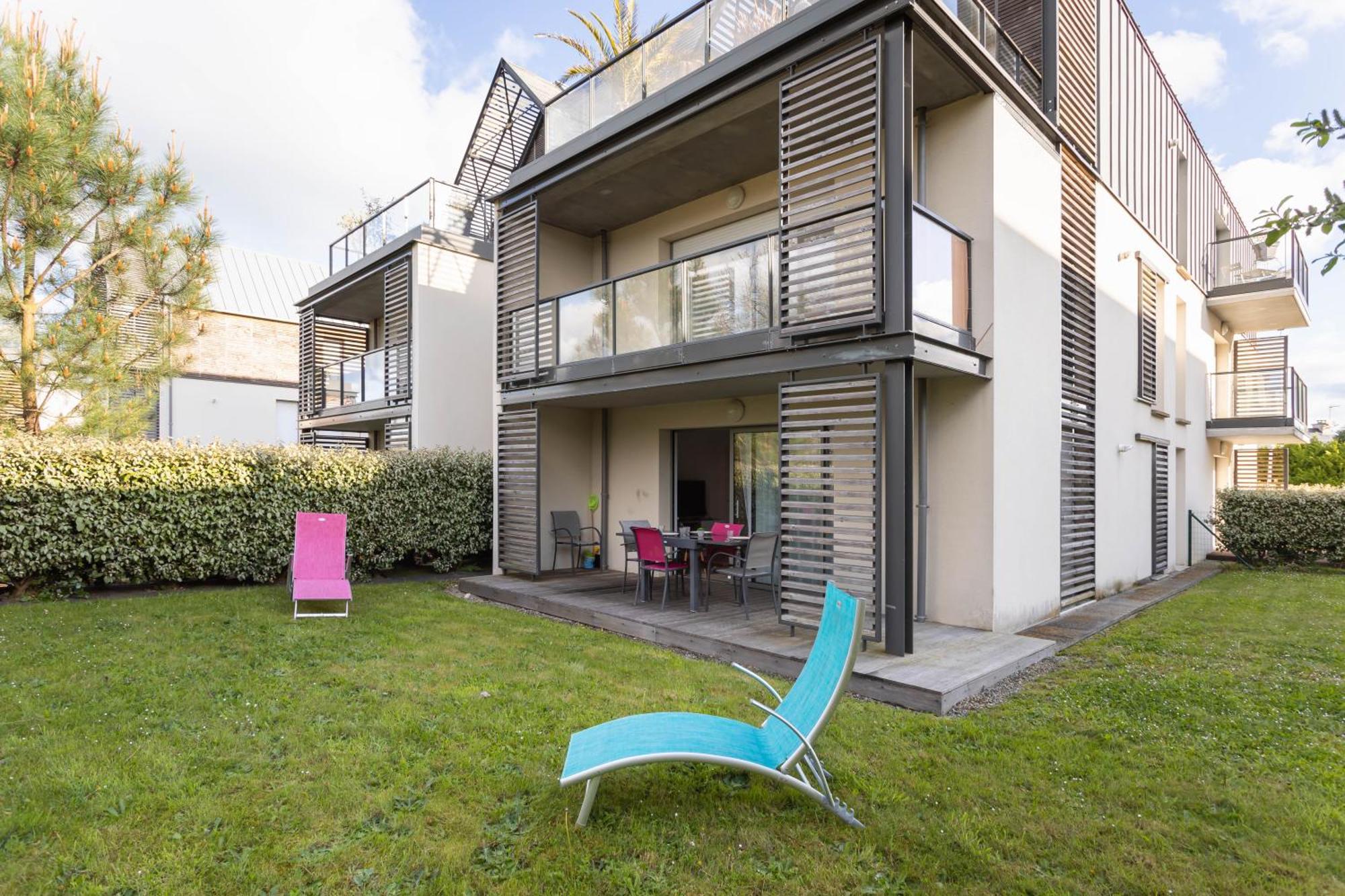 Le Garden By Cocoonr Apartment Dinard Luaran gambar