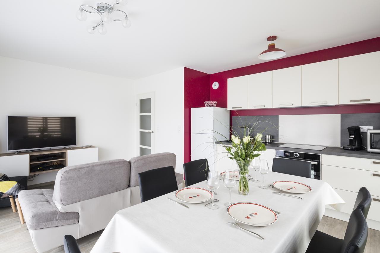 Le Garden By Cocoonr Apartment Dinard Luaran gambar